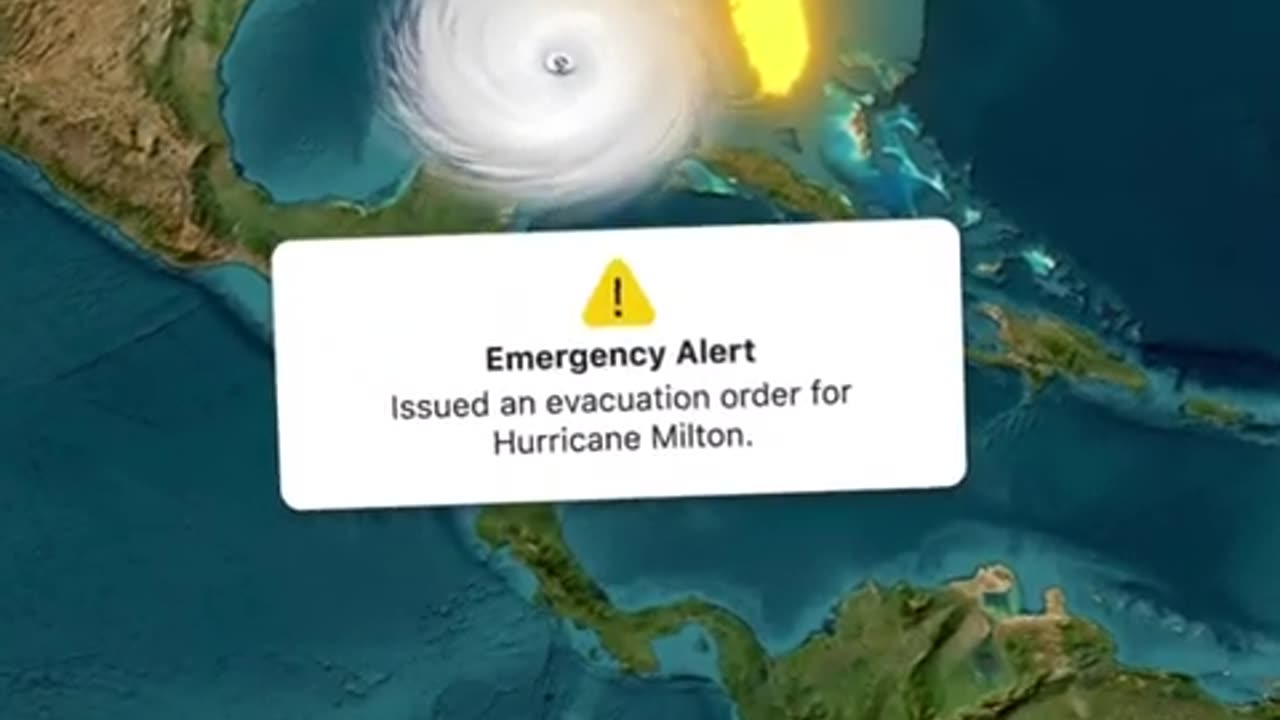 Hurricane Milton 🌪️ The Most Dangerous Storm of the Year Strikes Florida 🌊