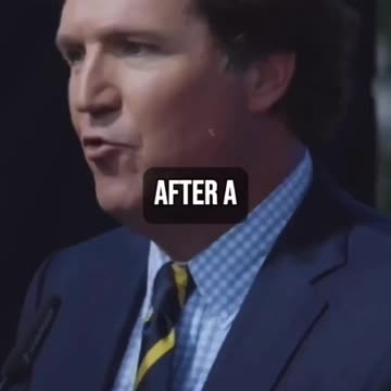 Interaction with people is important - Tucker Carlson