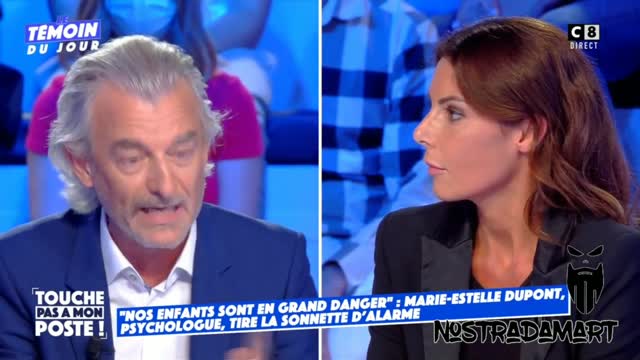 Fake News Gilles Verdez ment sur le plateau de TPMP pour maintenir la peur