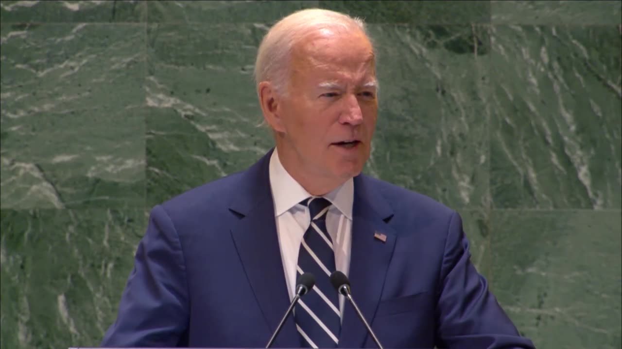 UN: U.S. President, Joe Biden Addresses United Nations General Debate, 79th Session - September 25, 2024