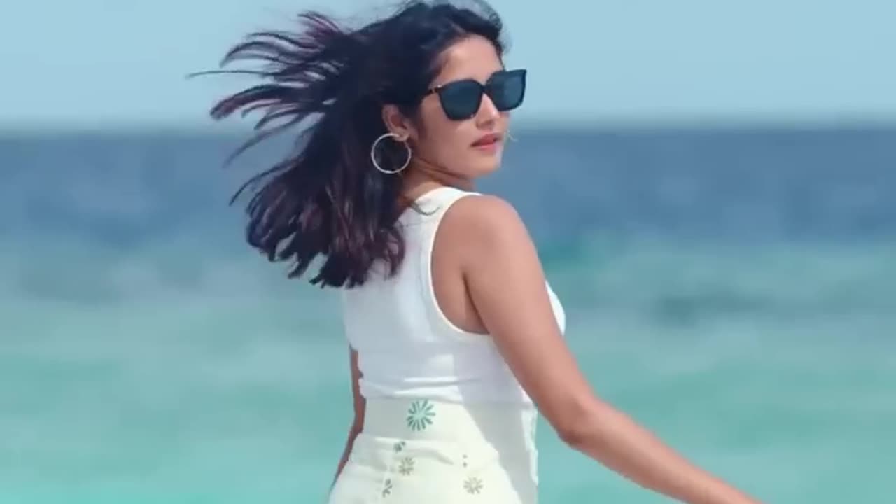 Anikha Surendran New video in Maldives