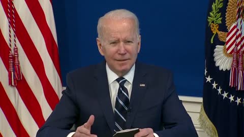 Biden Struggles to speak about the plan against the omicron variant