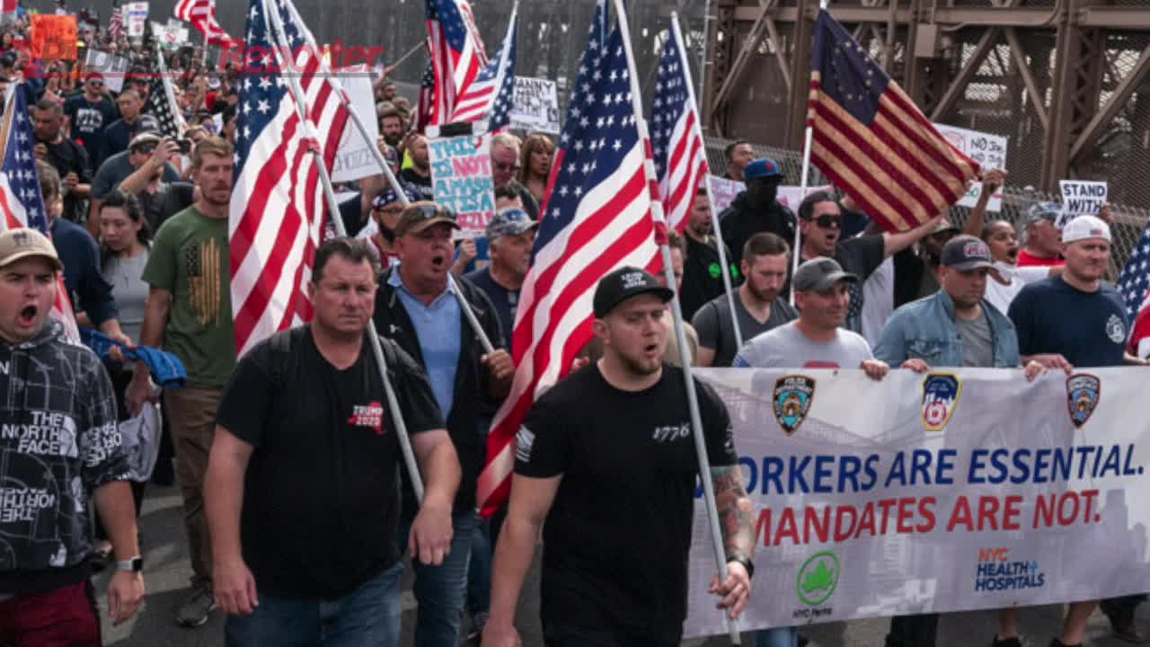 Thousands March In Protest Of NYC’s Vaccine Mandate