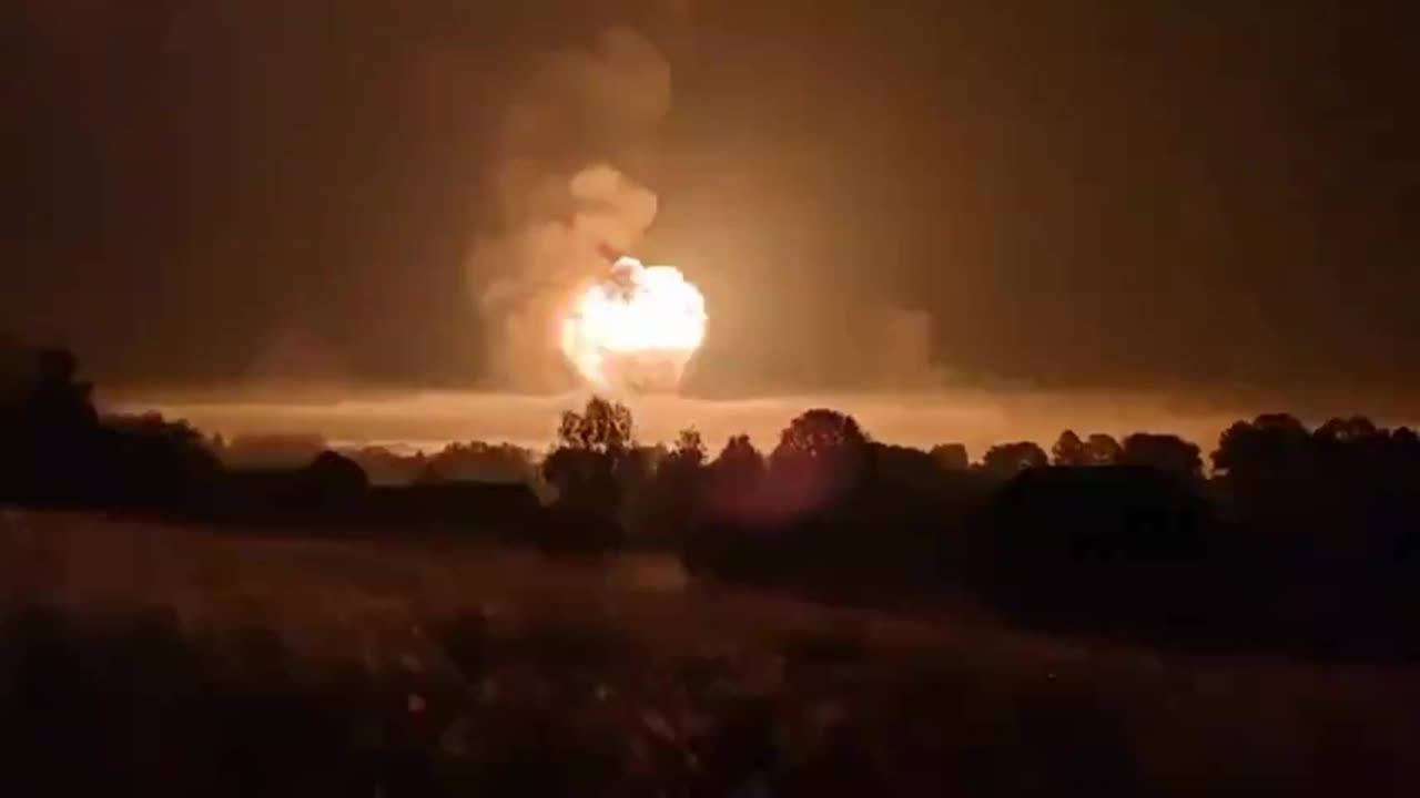 Tver region getting nuked by NATO