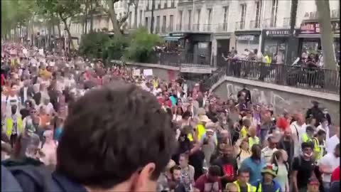 BREAKING : Patriots March In Streets Of Paris!! TNTV