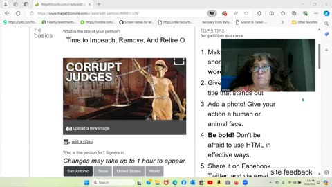Help Me Remove Our Judges From Power