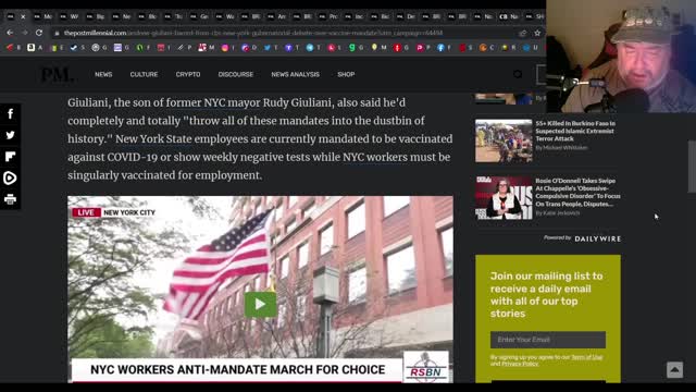 Andrew Giuliani prevented from taking part in the republican debate