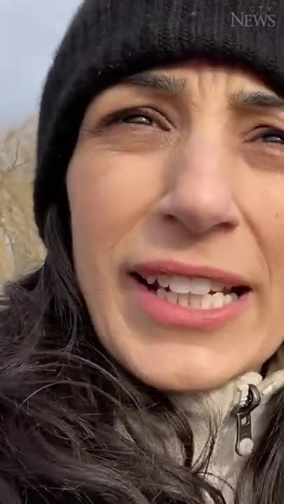 Here's the scene from Medyka border crossing