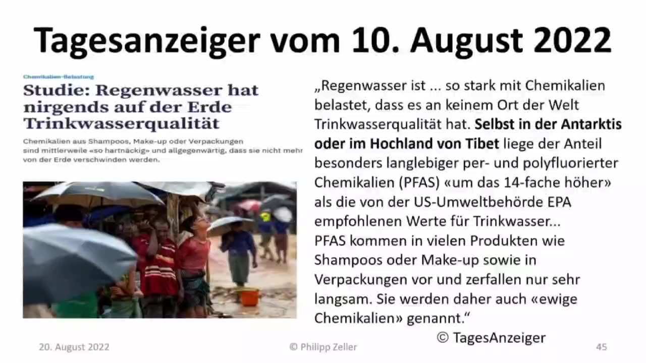 Laut Vertrag ist 2025 Schluss mit dem gesprühe! - Wetter als Waffe?