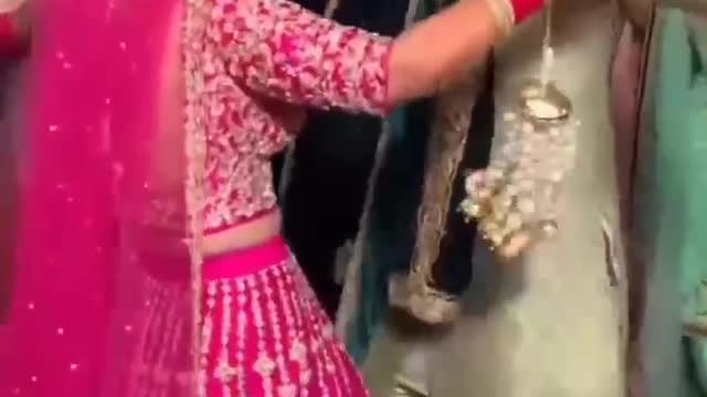 Indian Punjabi Bhangra wedding danc