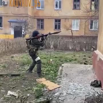 Ukraine War - Chechen forces storming the building in Rubizhne of the Luhansk People's Republic