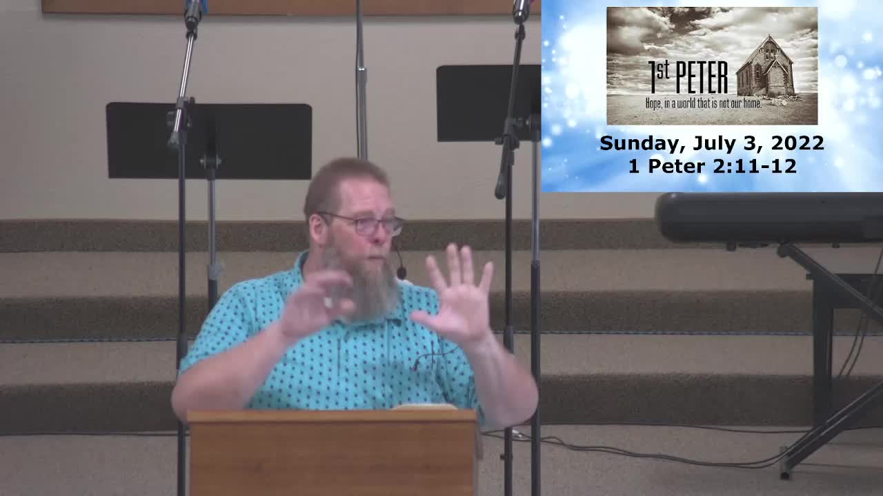 Sunday Sermon at Moose Creek Baptist Church 7-03-2022