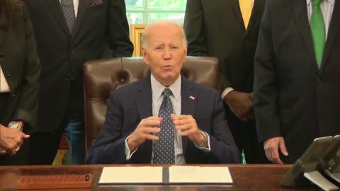 Biden: "We're re-writing history"