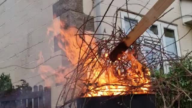 Barrel burn hyperlapse