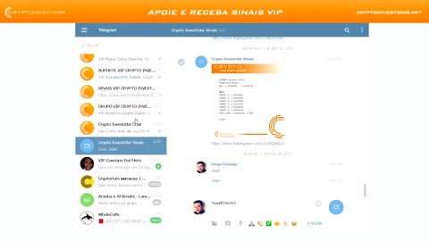 Crypto Investidor - Tutorial como ativar sinais via Telegram e Atendimento VIP via Discord