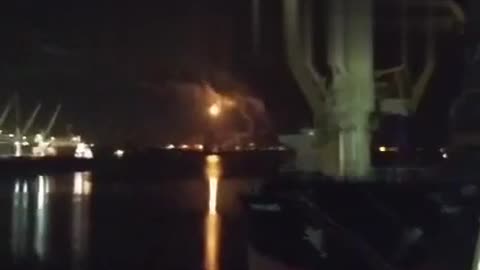 🌊🚤 Novorossiysk port was attacked by maritime drones at night. Russians