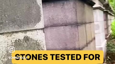 TESTING STONES USED FOR GRAND CENTRAL TERMINAL