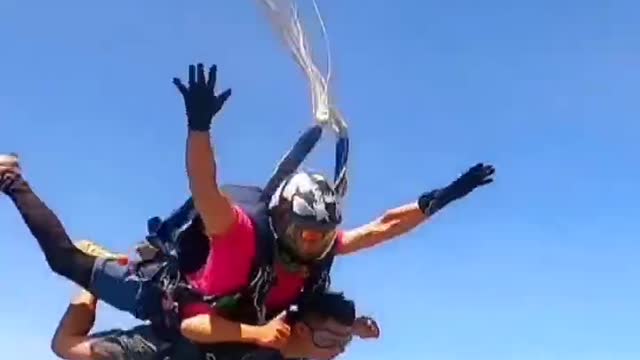 skydiving