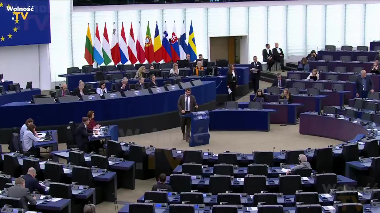 Western Capitalistic "leftist" hypocrisy; "freedom of speech" practiced by the European Parliament