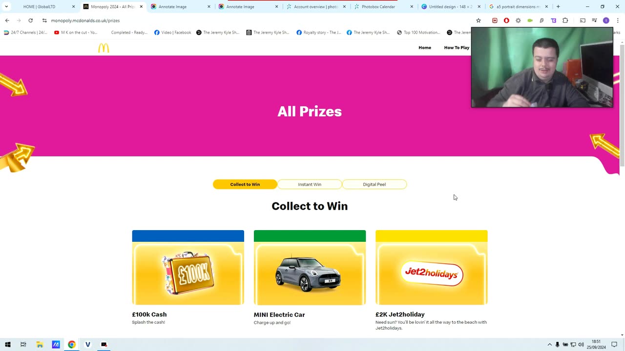 MCDONOLD'S | Monopoly | The Prizes I have Won (SO FAR!!)