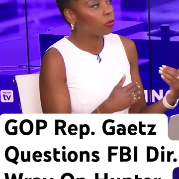 Rep Gaetz questions FBI director ristopher Wray over Hunter Biden's WhatsApp messages #biden #fbi