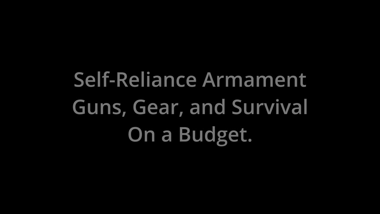 Self-Reliance Armament Coming Soon!