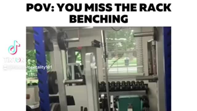 POV you miss the rack benching| The Best Workout Shorts #shorts