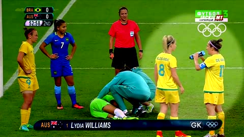 Crazy moments in women soccer