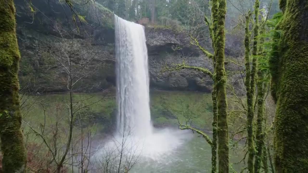 Falling water in river 🌊 || #river #trinding #viral