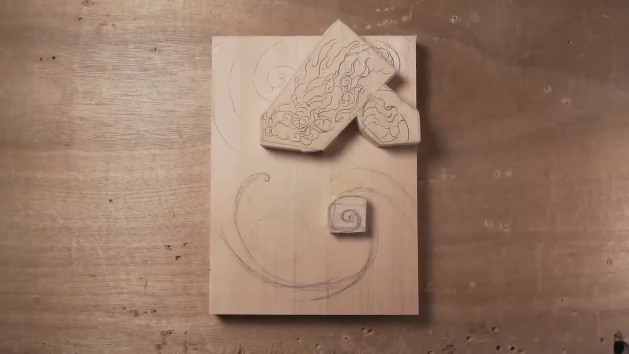 Wood Carving Dragon| To use technic of Japanese traditional wood carving| Woodworking-8