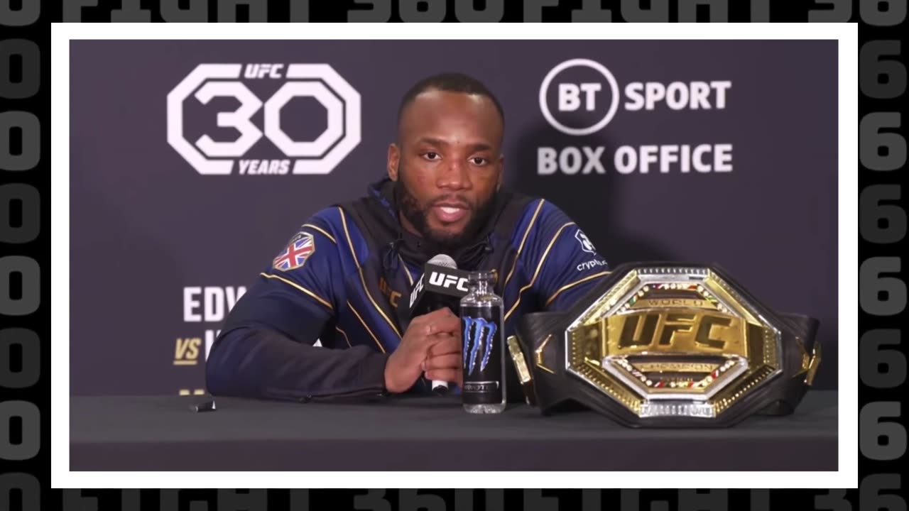 Leon Edwards mad at Dana White !!
