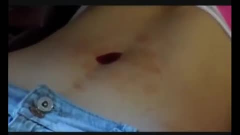 STRANGE MAN LICKS GIRL'S BELLY BUTTON FILLED WITH JELLY | LICKING JAM OUT OF NAVEL | NAVEL JELLY