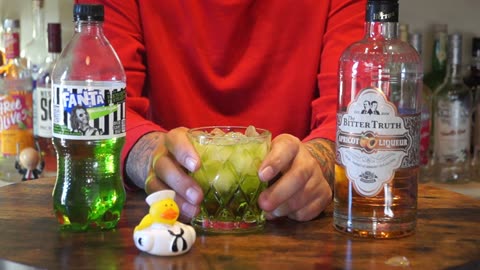 Donald Vinning Sr - The Bitter Truth Apricot Liqueur & Fanta Haunted Apple Spiced Apple Soda