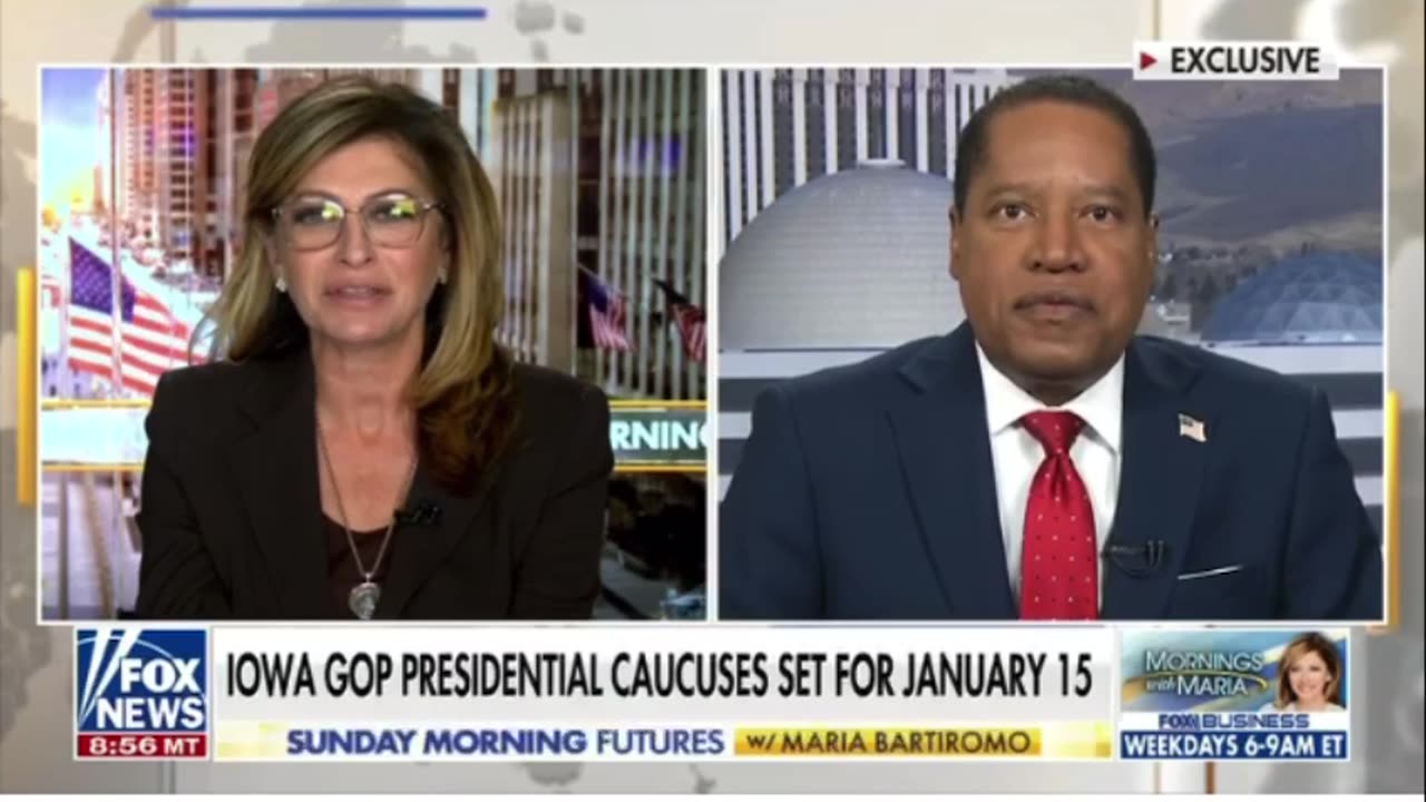 Larry Elder- "Ask Kamala Harris if she wants to be rolled out to make room for Michelle Obama"