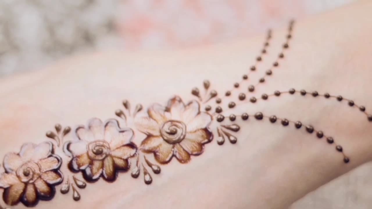 Easy simple mehndi tutorial