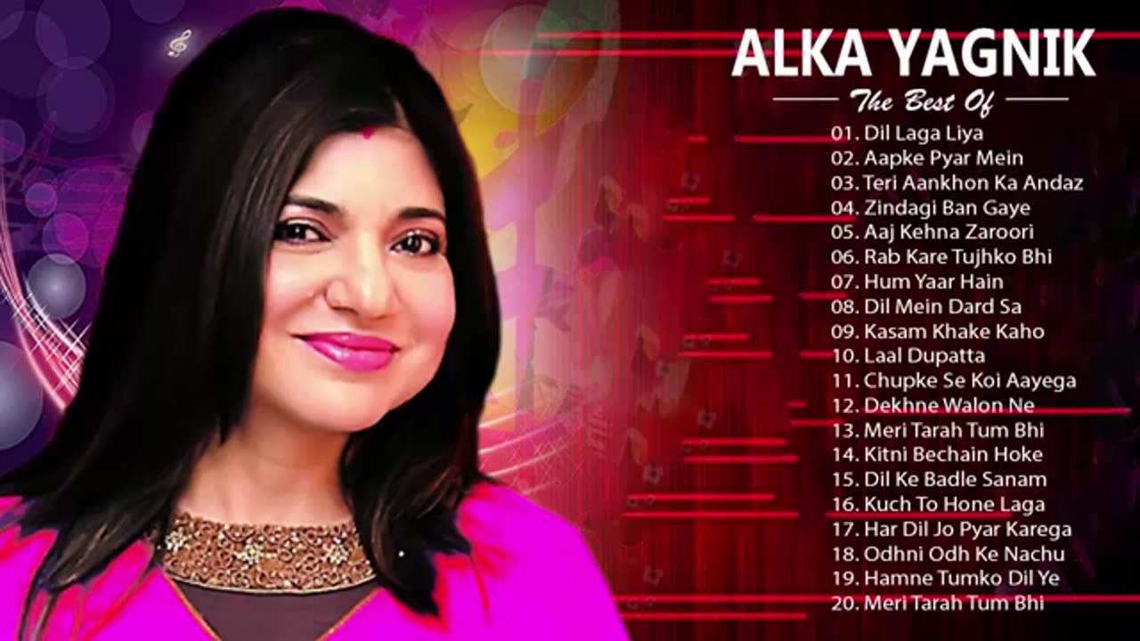 ALKA YAGNIK Hit Songs | Best Of Alka Yagnik | Latest Bollywood Hindi Songs | Romantic Hits Songs