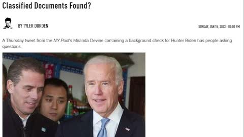 The Biden Scandal Intensifies