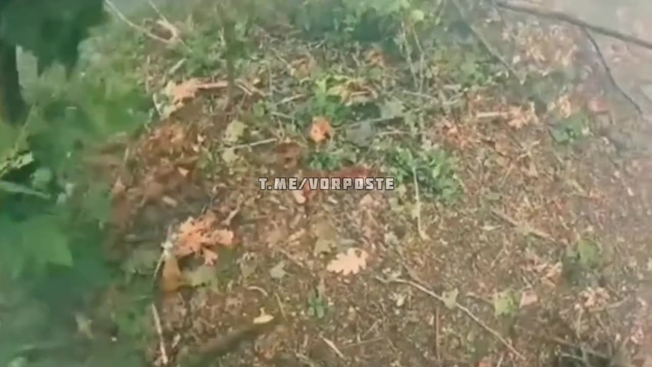 Demolition of a Ukrainian serviceman.