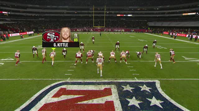 Mexico City is loving the George Kittle Touchdown!