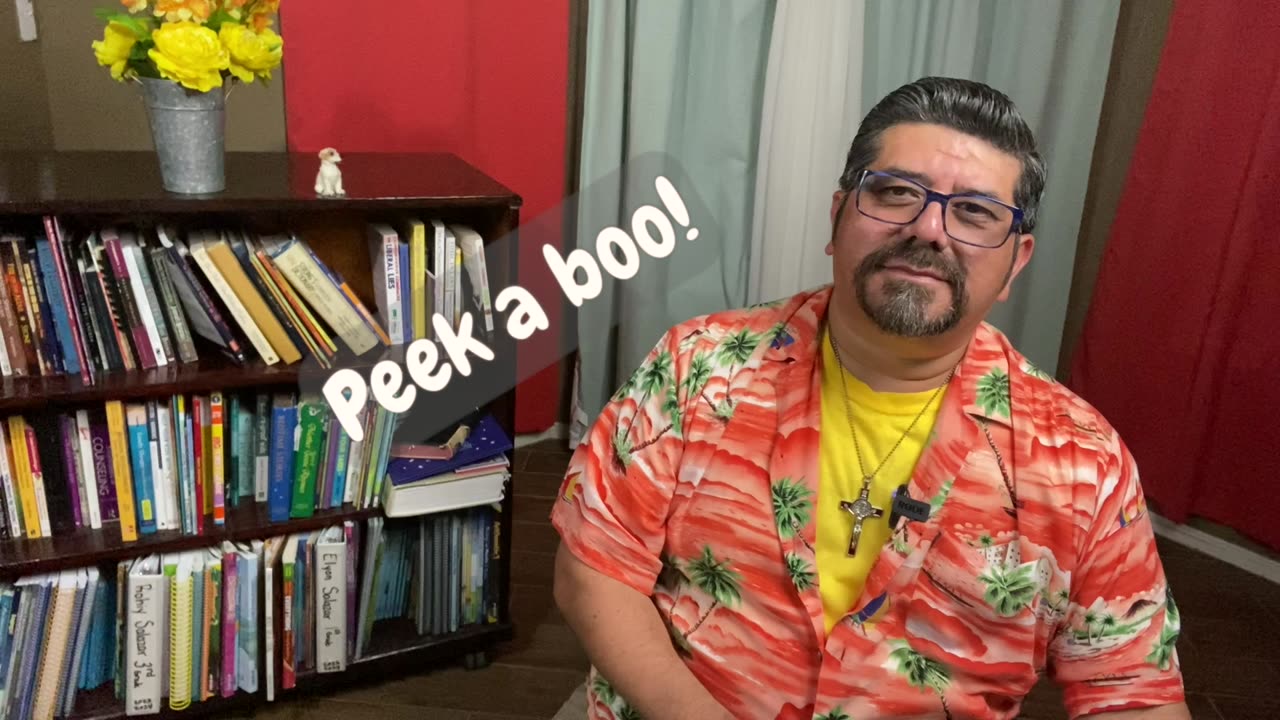 #blooper Peek a Boo!