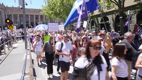 Meet the Protesters March 12.12.21 Melbourne