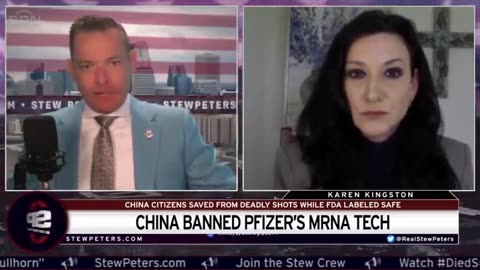 CHINA BANNED PFIZER'S MRNA TECH CHINESE CITIZENS SAVED FROM DEADLY SHOTS WHILE FDA LABELED SAFE