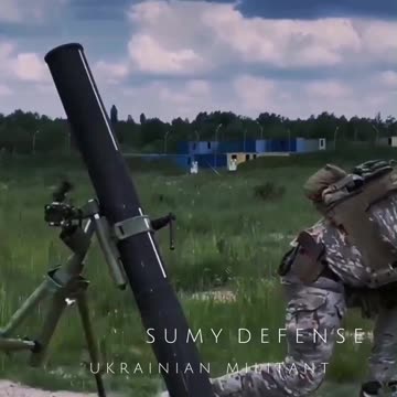 New Footage from Sumy Defense Mortar Crew