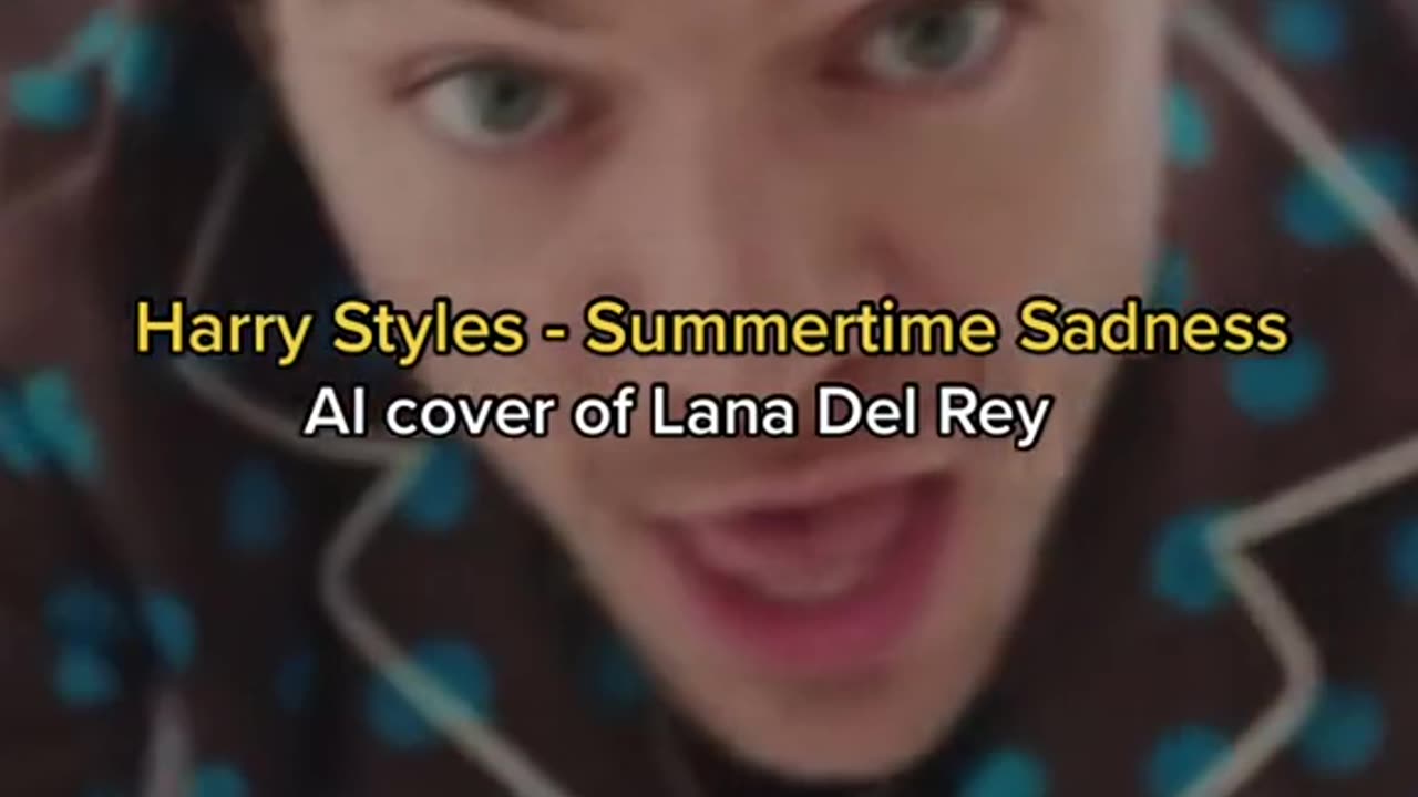 Harry Styles AI cover of Summertime Sadness by Lana Del Rey