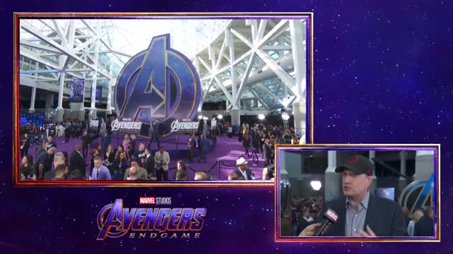 Kevin Feige talks the expansive MCU LIVE at the Avengers Endgame Premiere