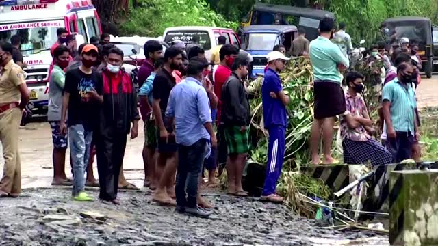 Indian floods leave dozens dead, missing