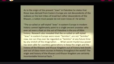 Khazars and origins of talmudic J-wishers