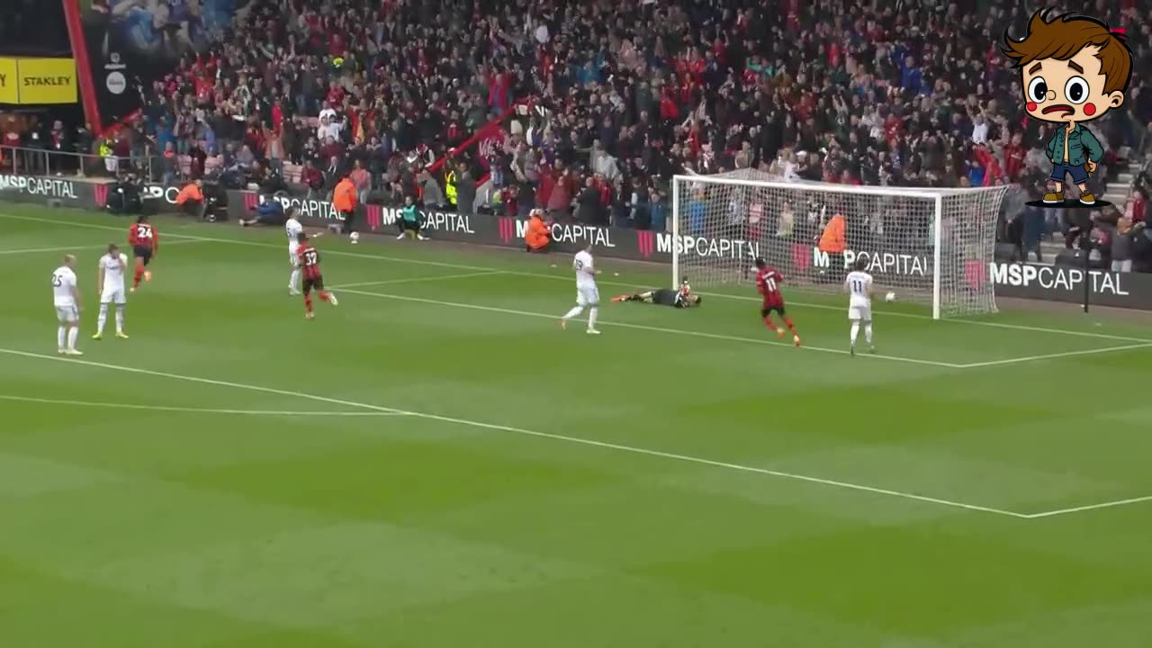 Thrilling Victory! AFC Bournemouth Dominates Leeds United with a 4-1 Win ⚽