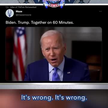 Trump Interview Biden