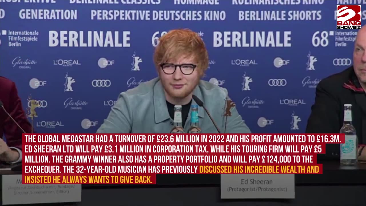 Ed Sheeran's Million-Pound Donation to School Art.